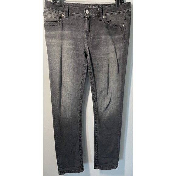 Miss Me Denim - Miss Me Jeans Mid-Rise Skinny Women’s 30x31 Gray DG23